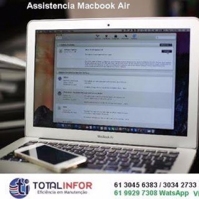 Conserto Macbook Air, Formatacao Upgrade Mac Osx Sierra