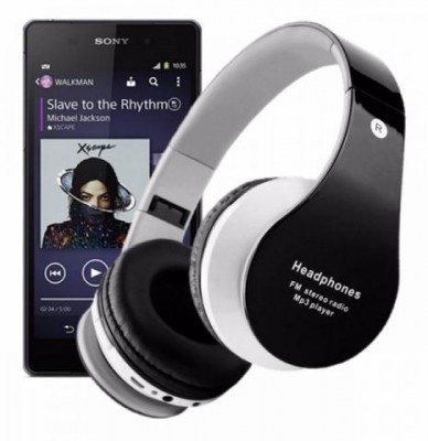 Fone De Ouvido Headphone Sem Fio Micro Sd Usb Bluetooth B-01