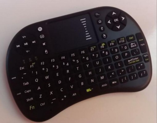 Mini teclado touchpad - computadores, apresentações e xbox 360
