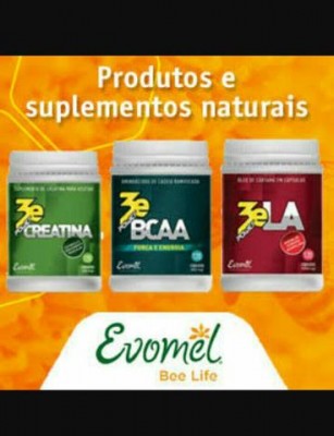 Evomel: Produtos naturais